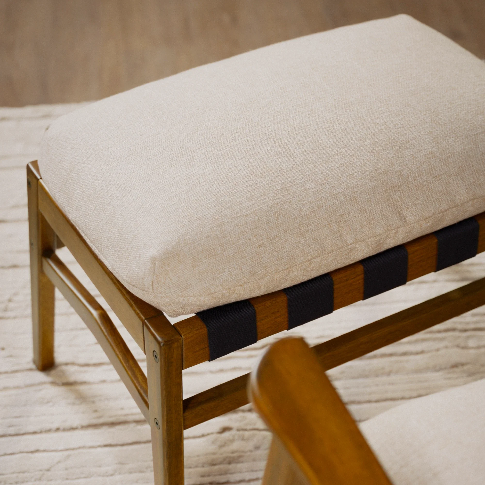 Mid Century Ottoman - Image 43