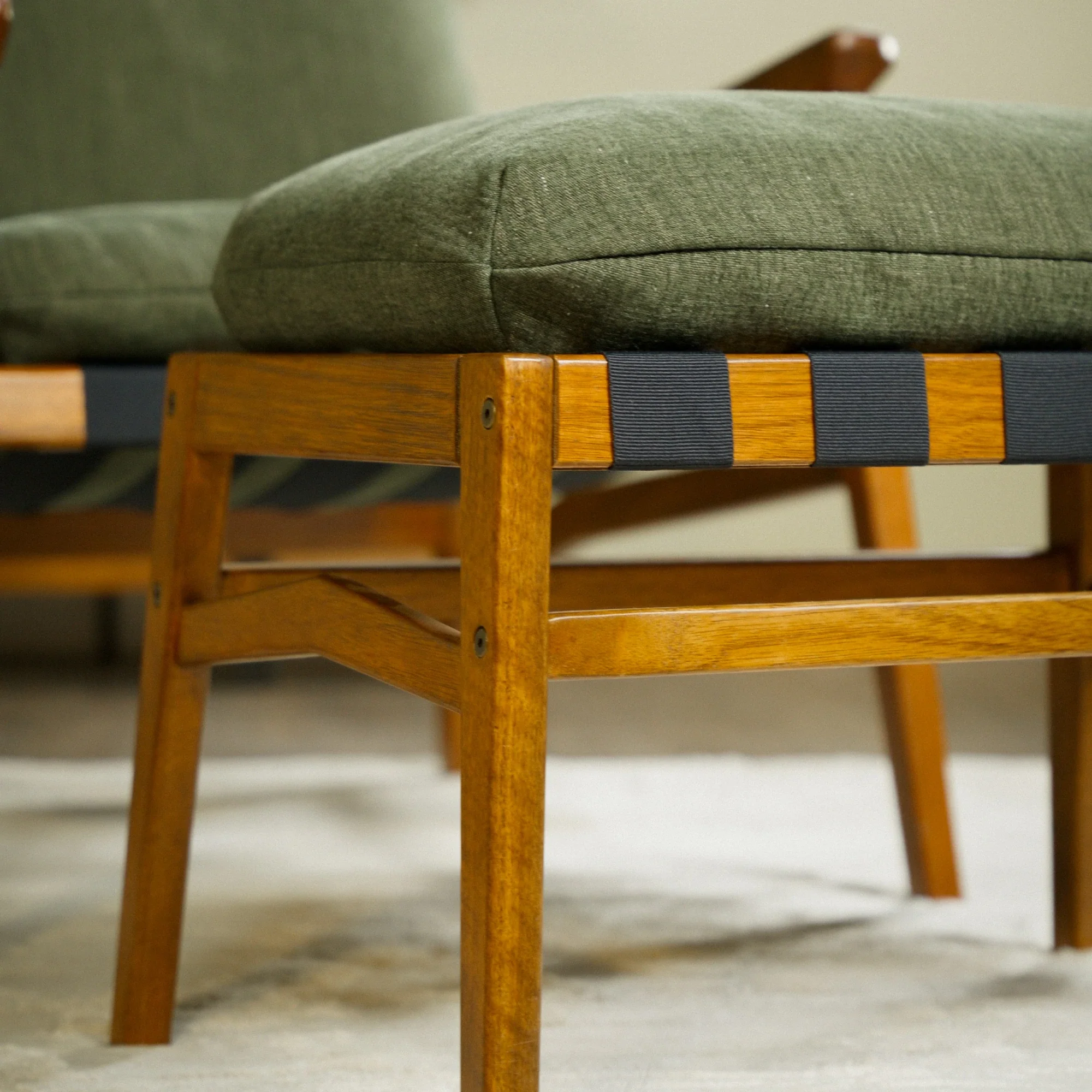 Mid Century Ottoman - Image 41