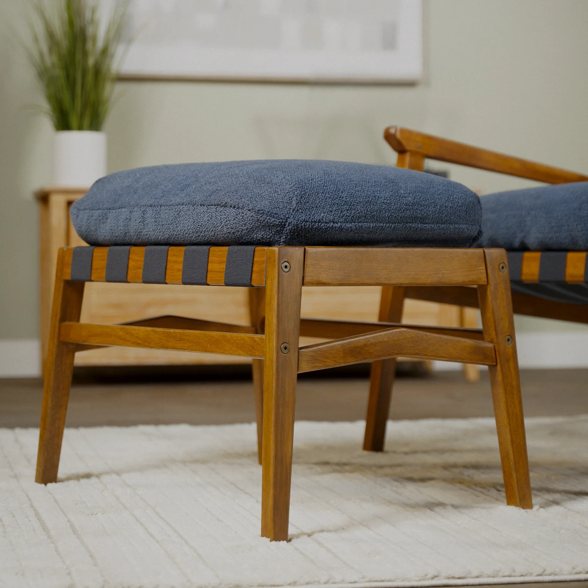 Mid Century Ottoman - Image 39