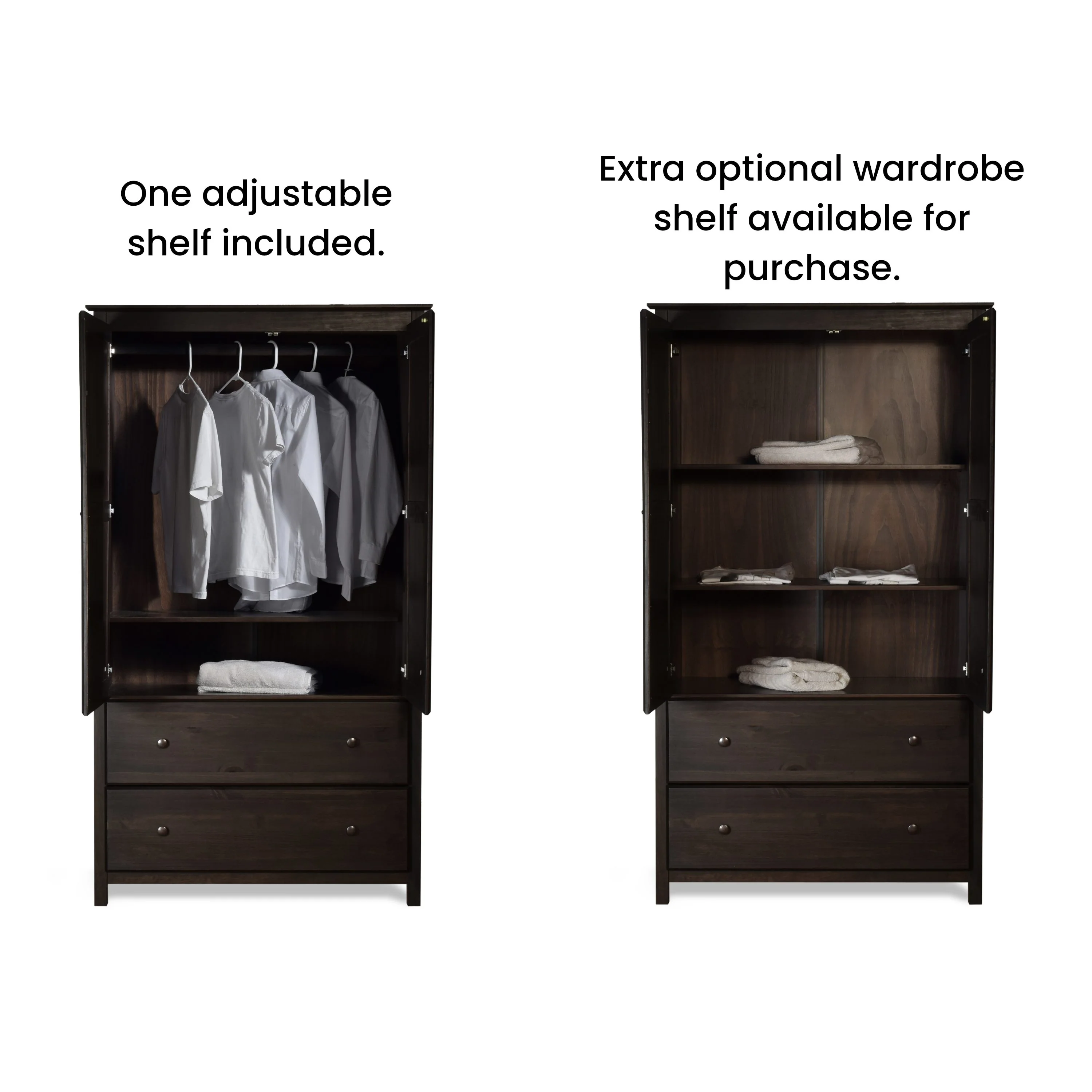 Shaker Optional Wardrobe Shelf - Image 7